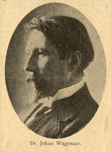 107006 Portret van Johan Wagenaar, geboren 1 november 1862, toonkunstenaar/componist te Utrecht, directeur van de ...